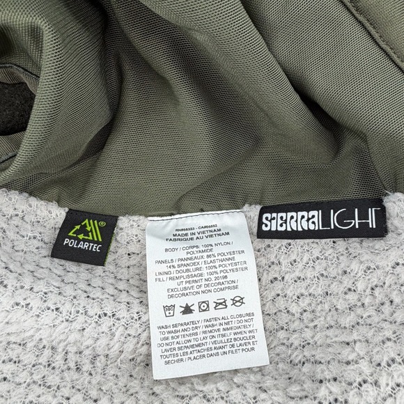 Nike ACG Jacket Womens Small Sierra Light Packable Polartec Fleece Lined - Picture 6 of 9